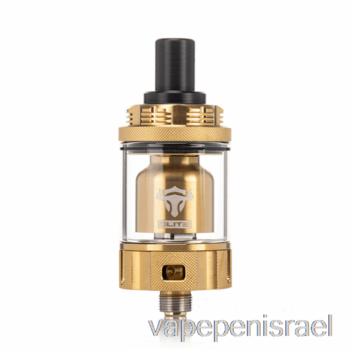 חד פעמי Vape Israel Thunderhead Creations Tauren Elite Mtl 22mm Rta [לייט] זהב